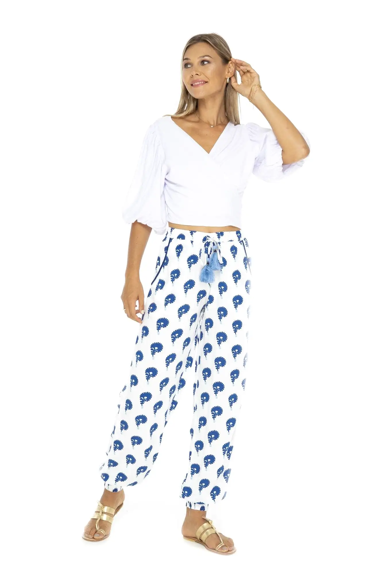 Indian Flower Pants