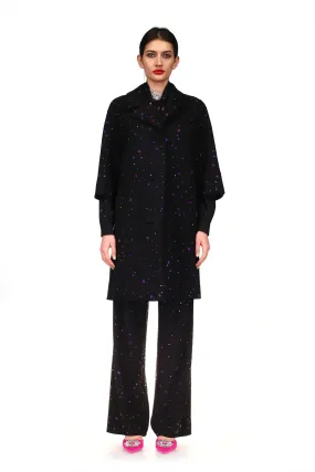 'INFINITE GALAXY' PATCH POCKET COAT