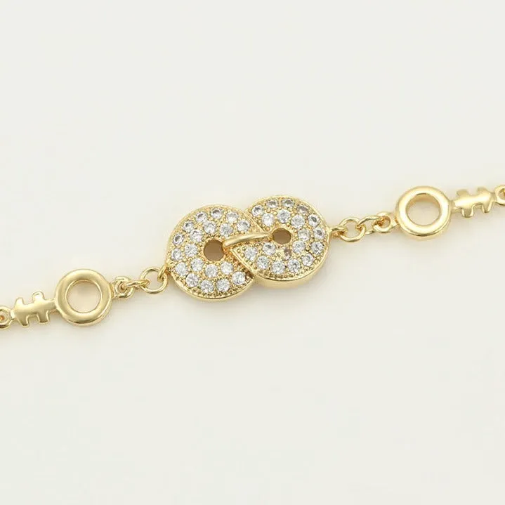 Infinity Anklet Gold