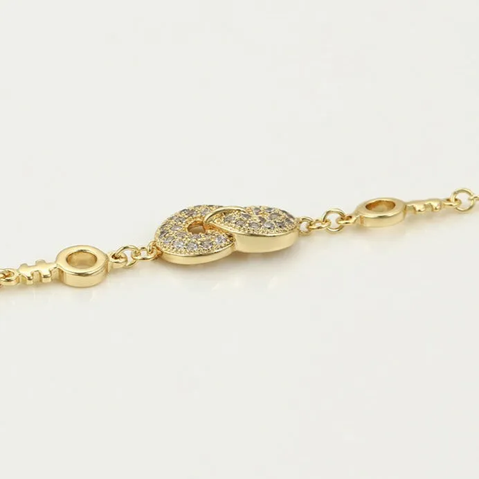 Infinity Anklet Gold