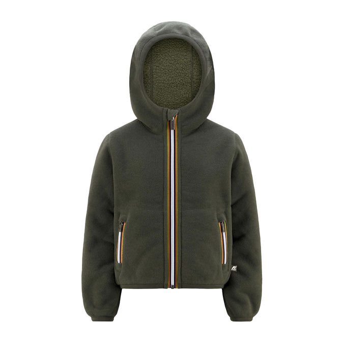 JACK SHERPA POLAR REVERSIBLE JACKET Kid Green