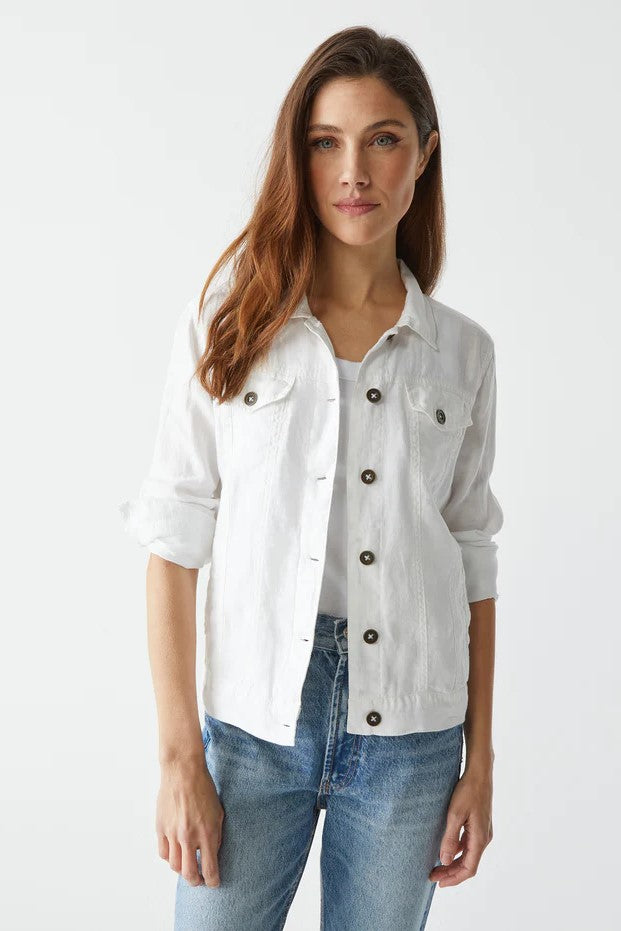 Jean Linen Jacket