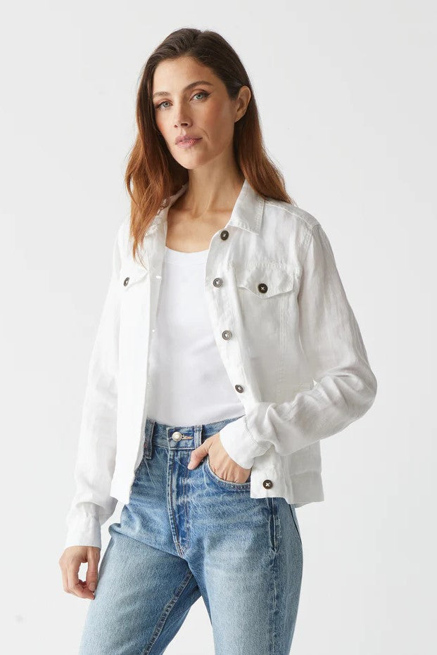 Jean Linen Jacket