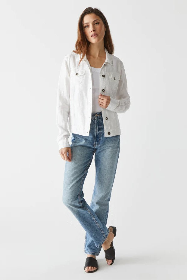 Jean Linen Jacket