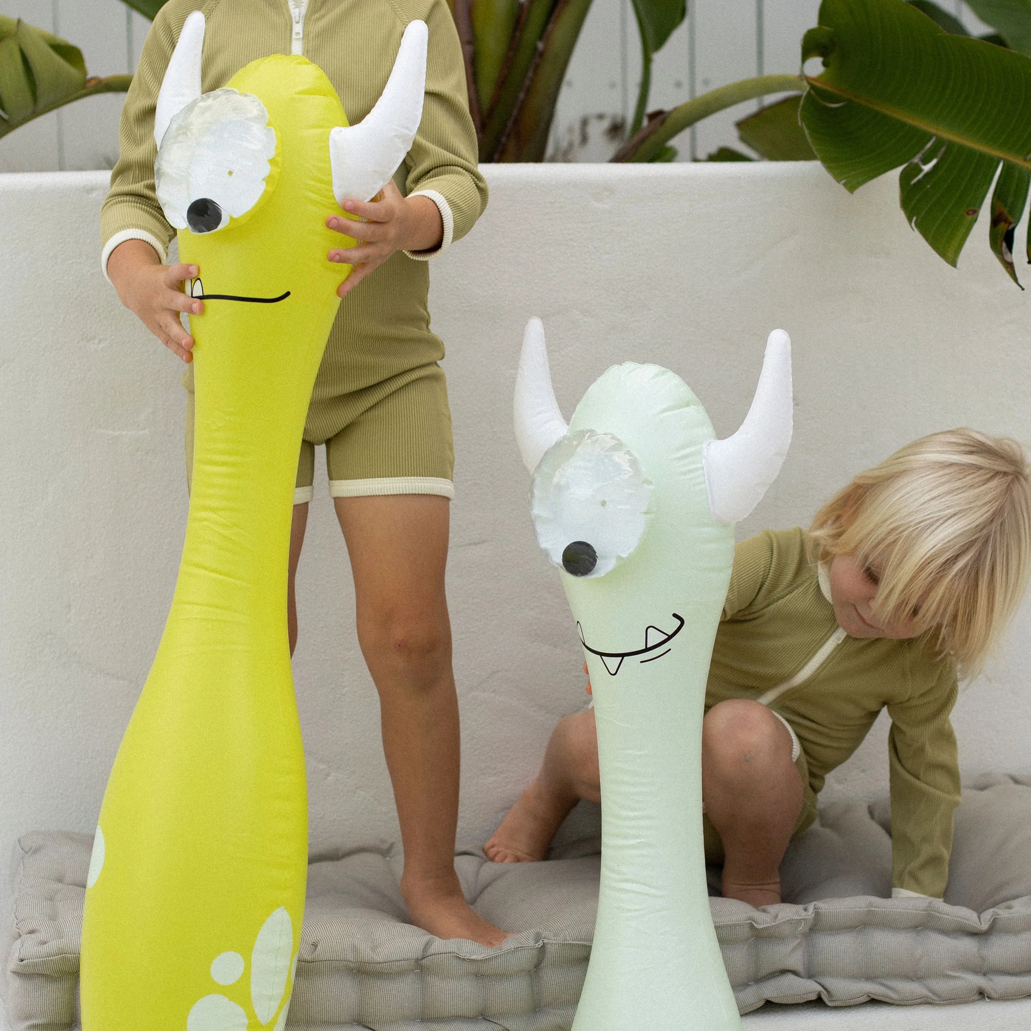 Kids Inflatable Pool Noodle, Monty the Monster