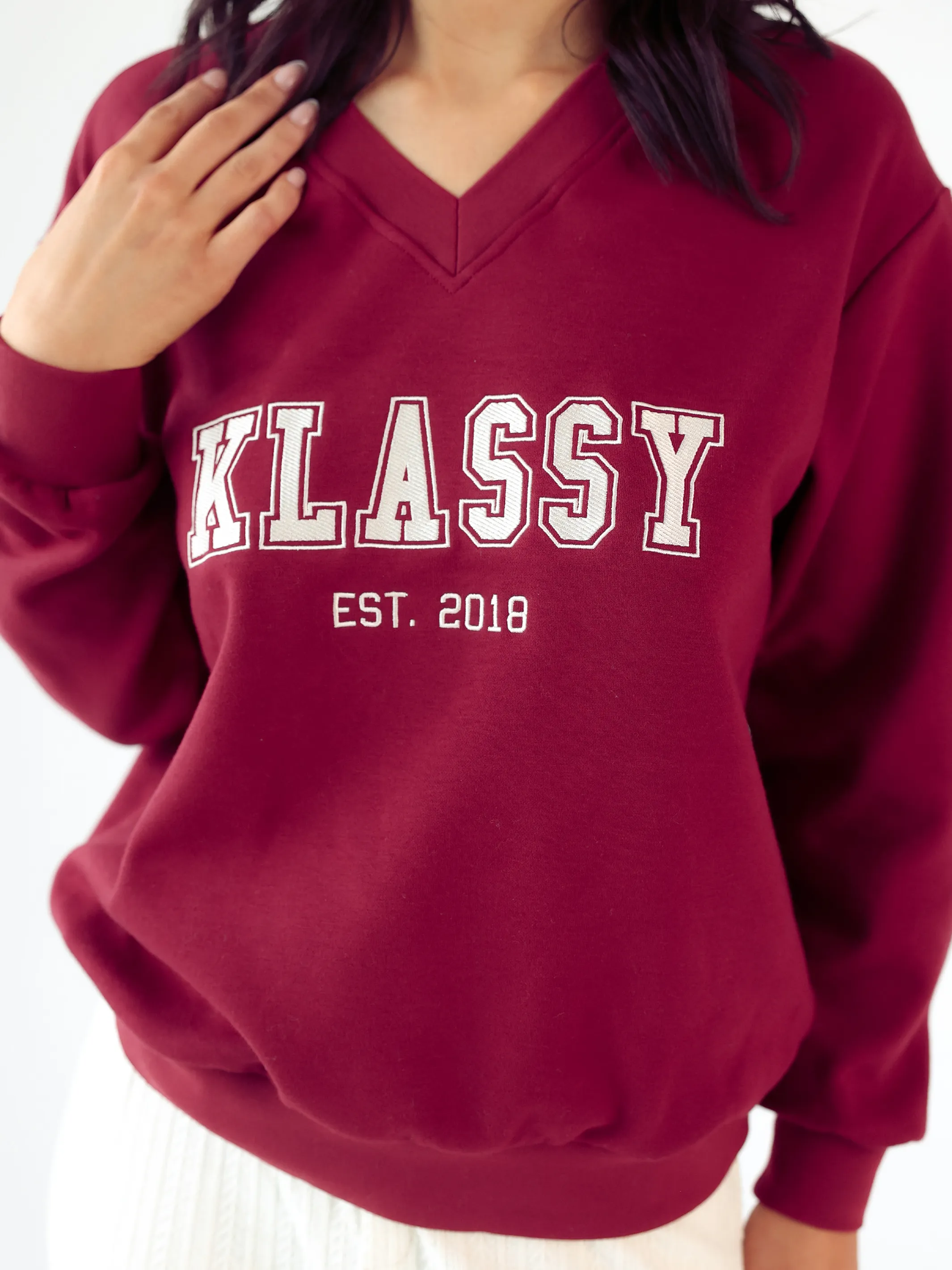 Klassy Varsity Sweater