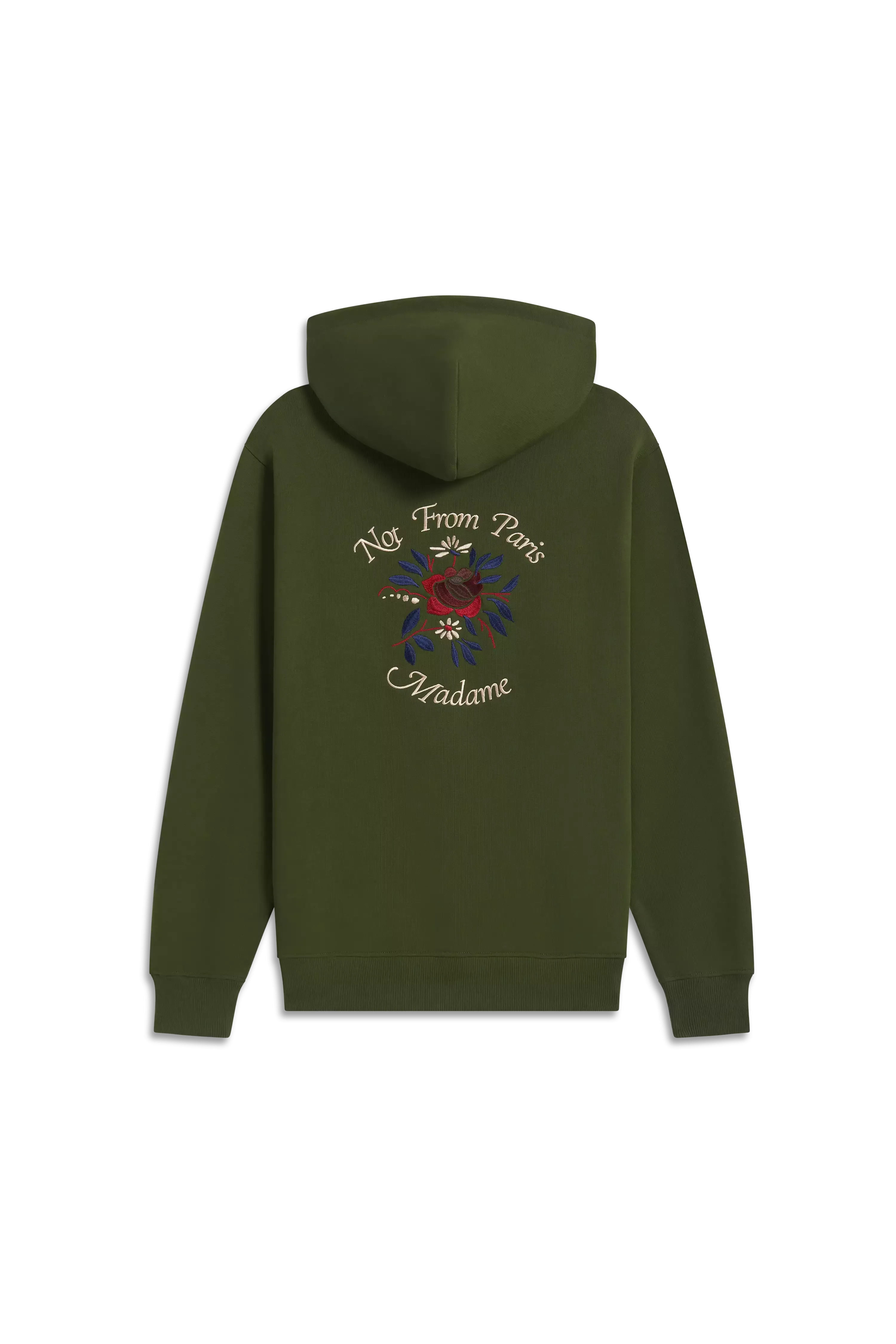 Le Hoodie Slogan Fleurs