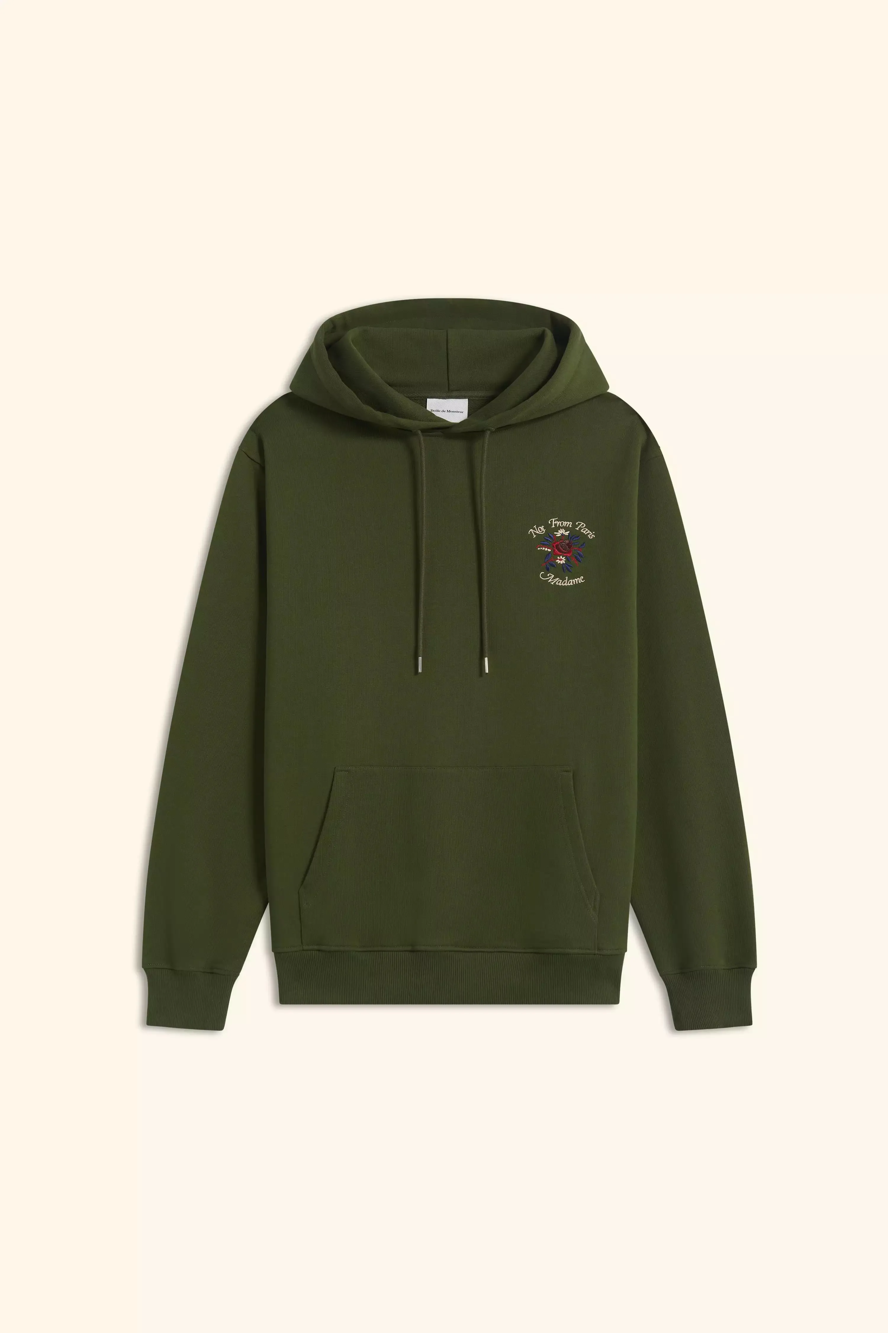 Le Hoodie Slogan Fleurs