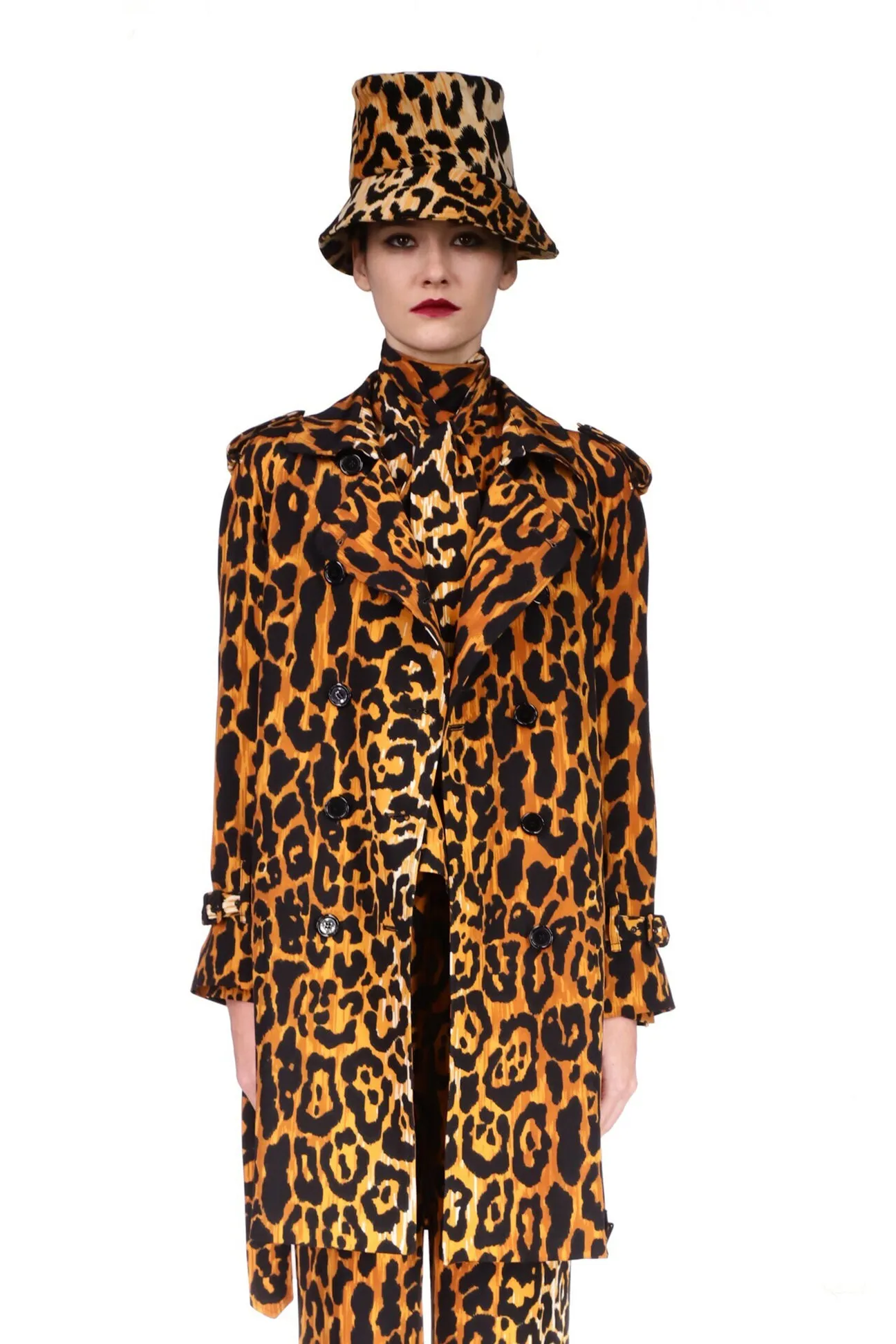 'LEOPARDO' TRENCH COAT