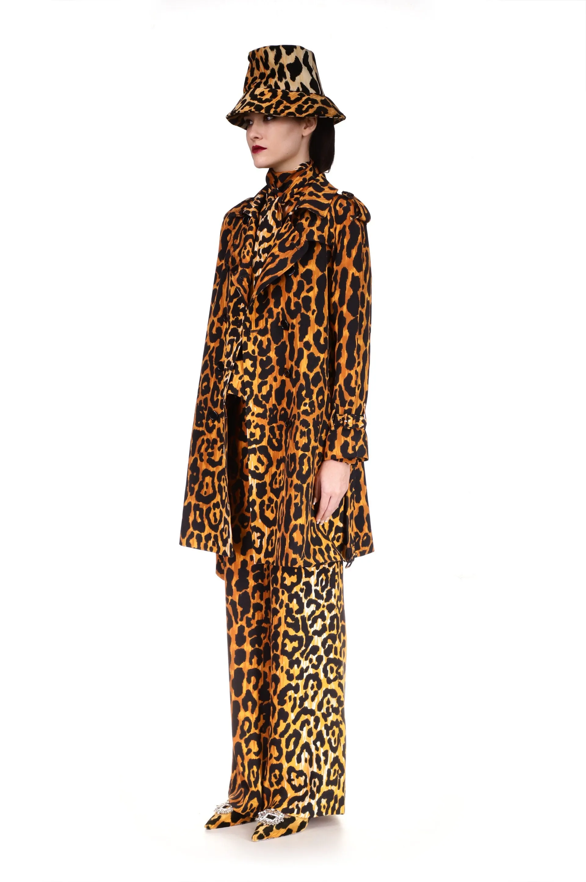 'LEOPARDO' TRENCH COAT