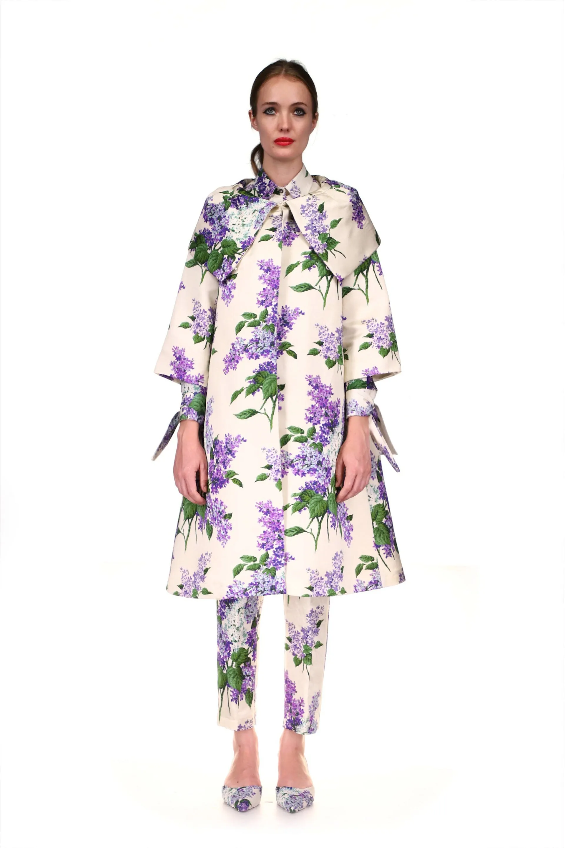 'LILAC GARDEN' JACKIE OPERA COAT