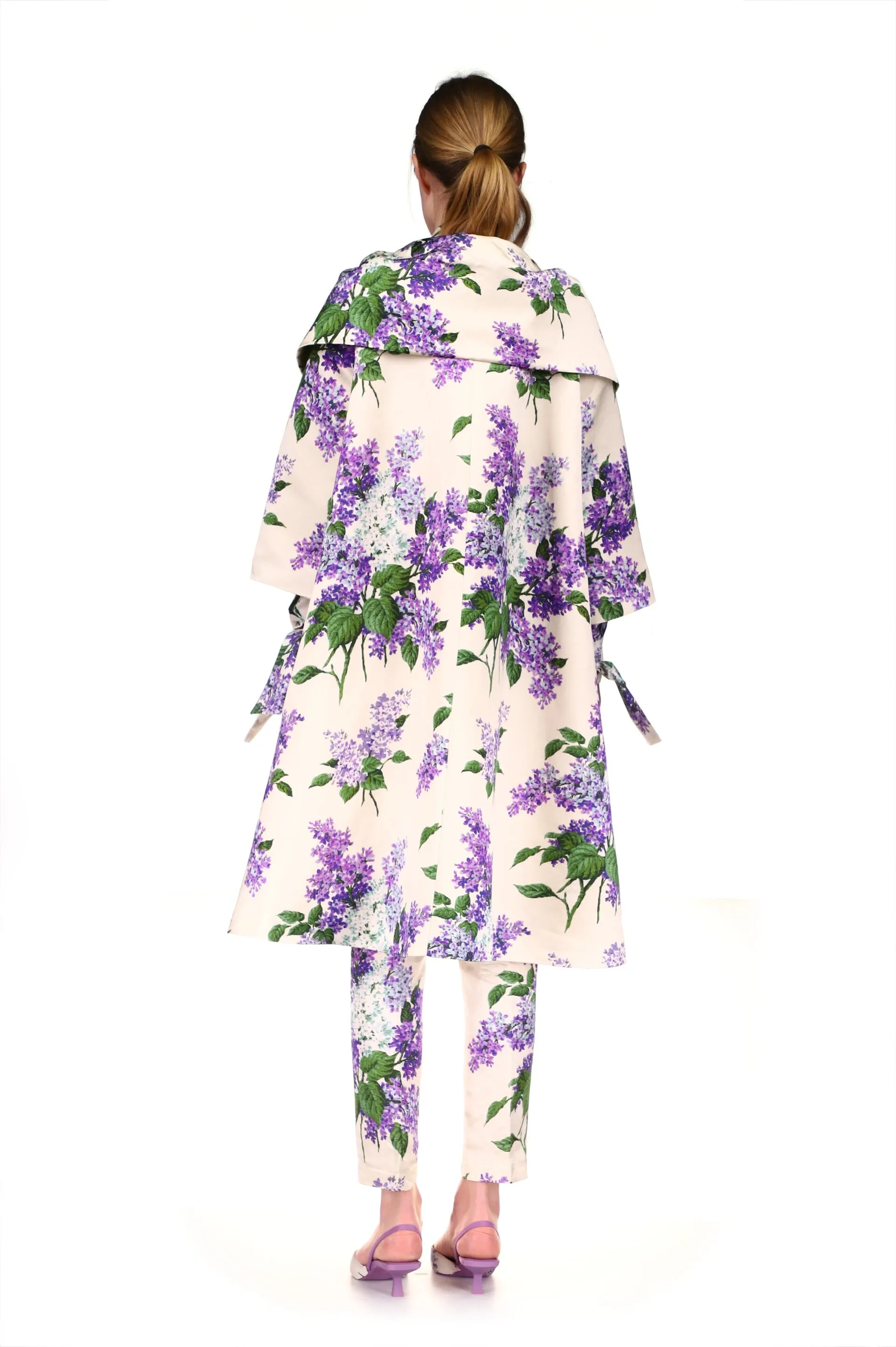 'LILAC GARDEN' JACKIE OPERA COAT