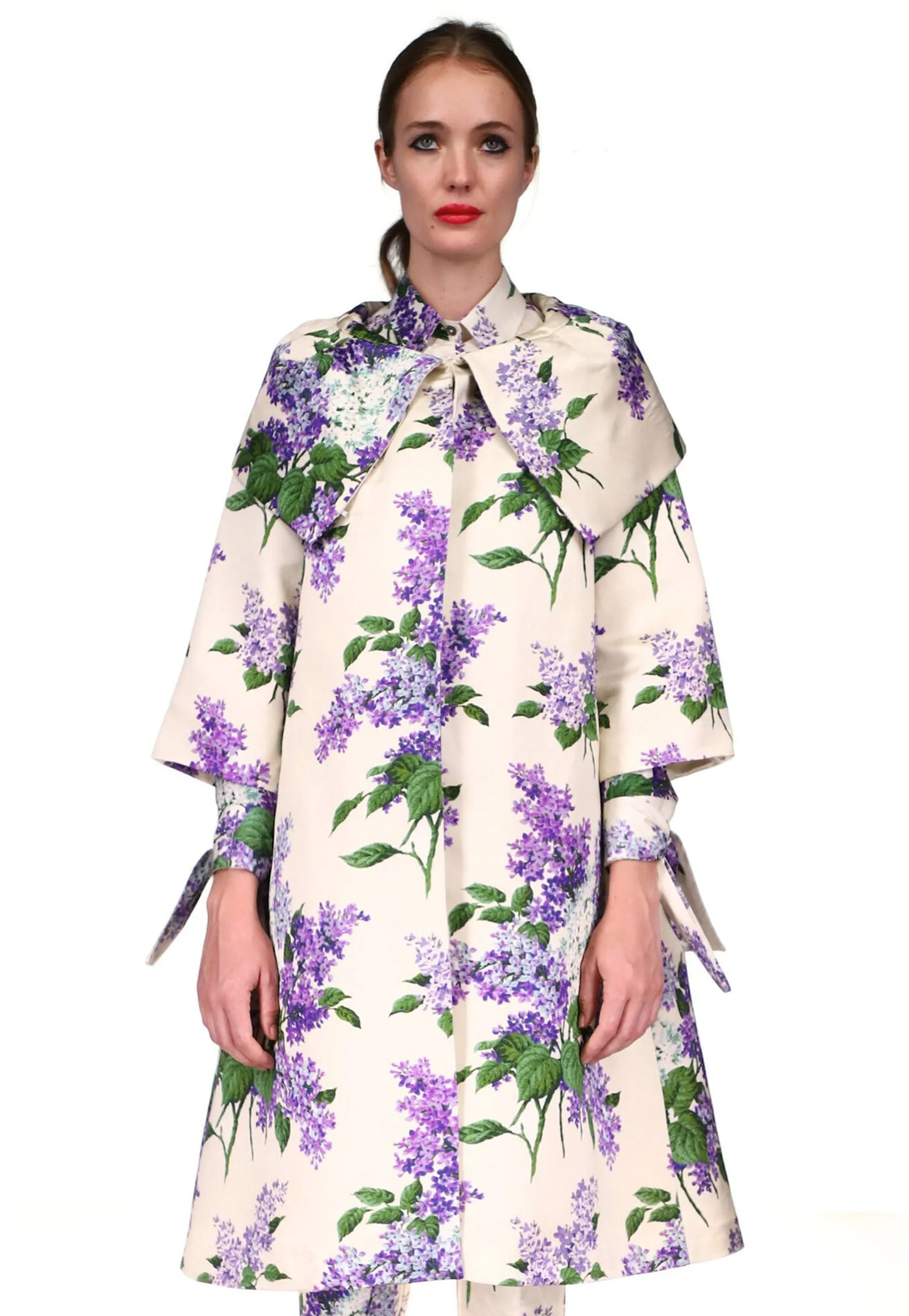 'LILAC GARDEN' JACKIE OPERA COAT