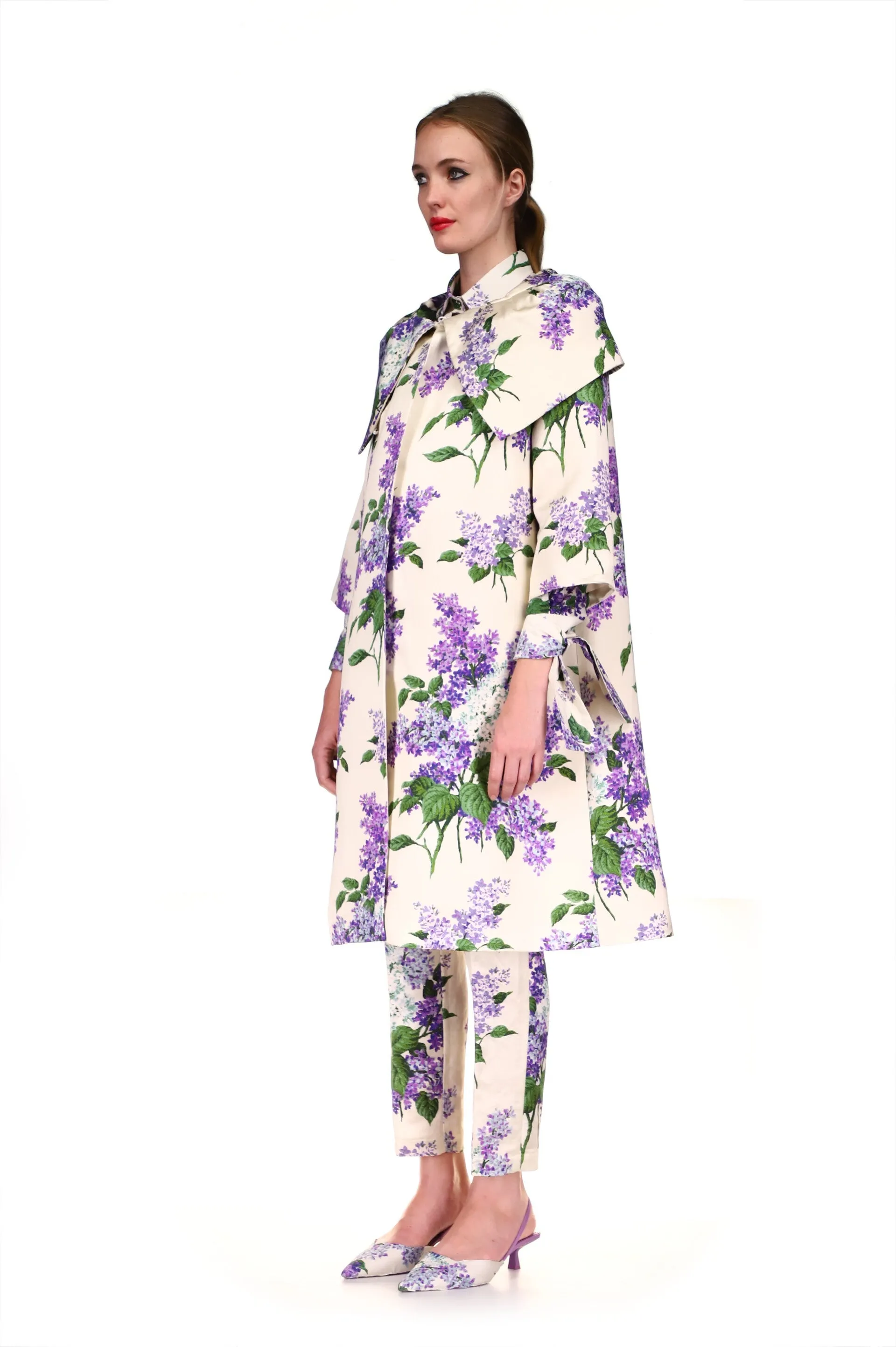 'LILAC GARDEN' JACKIE OPERA COAT