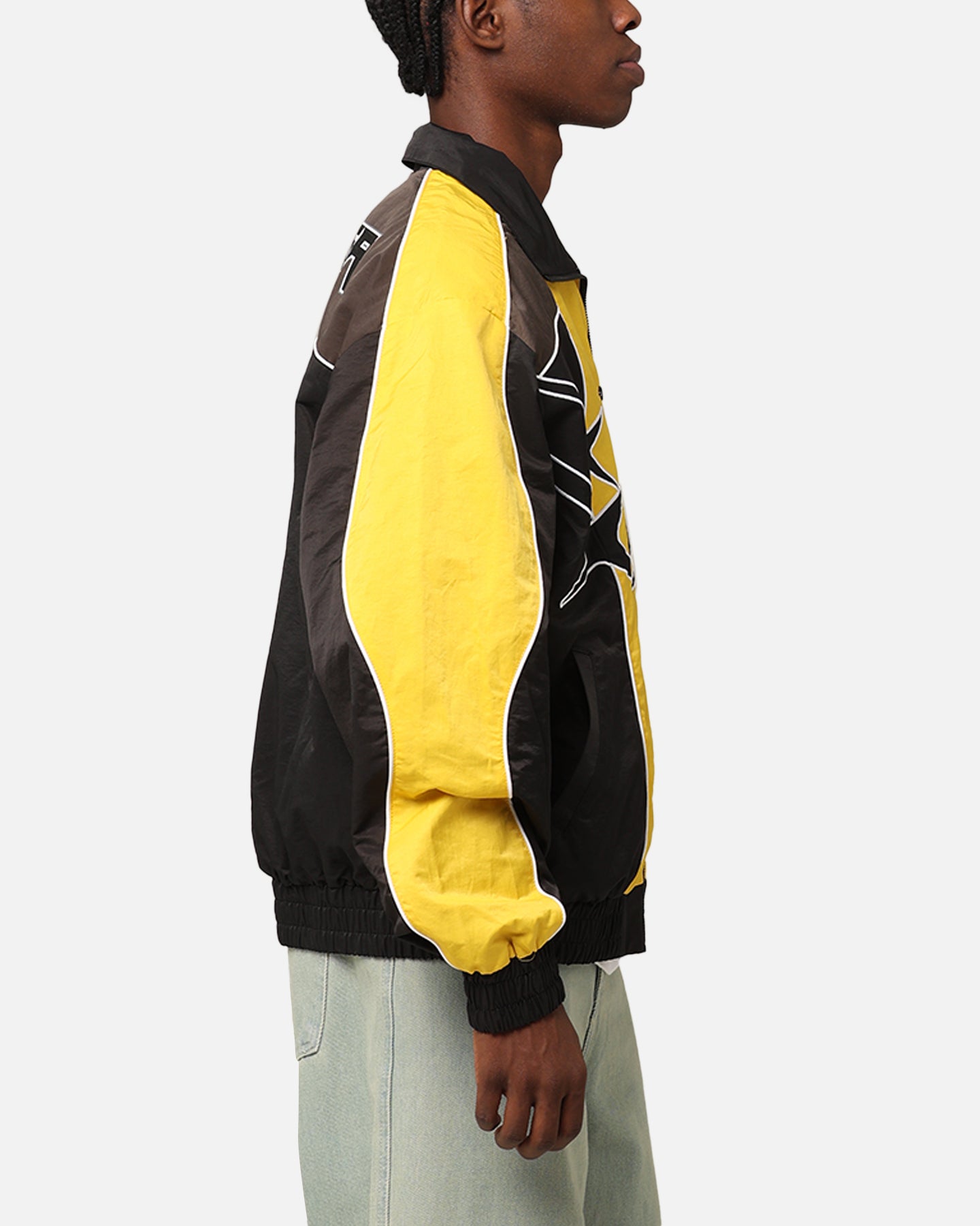 Loiter Paradise Track Jacket Black/Yellow