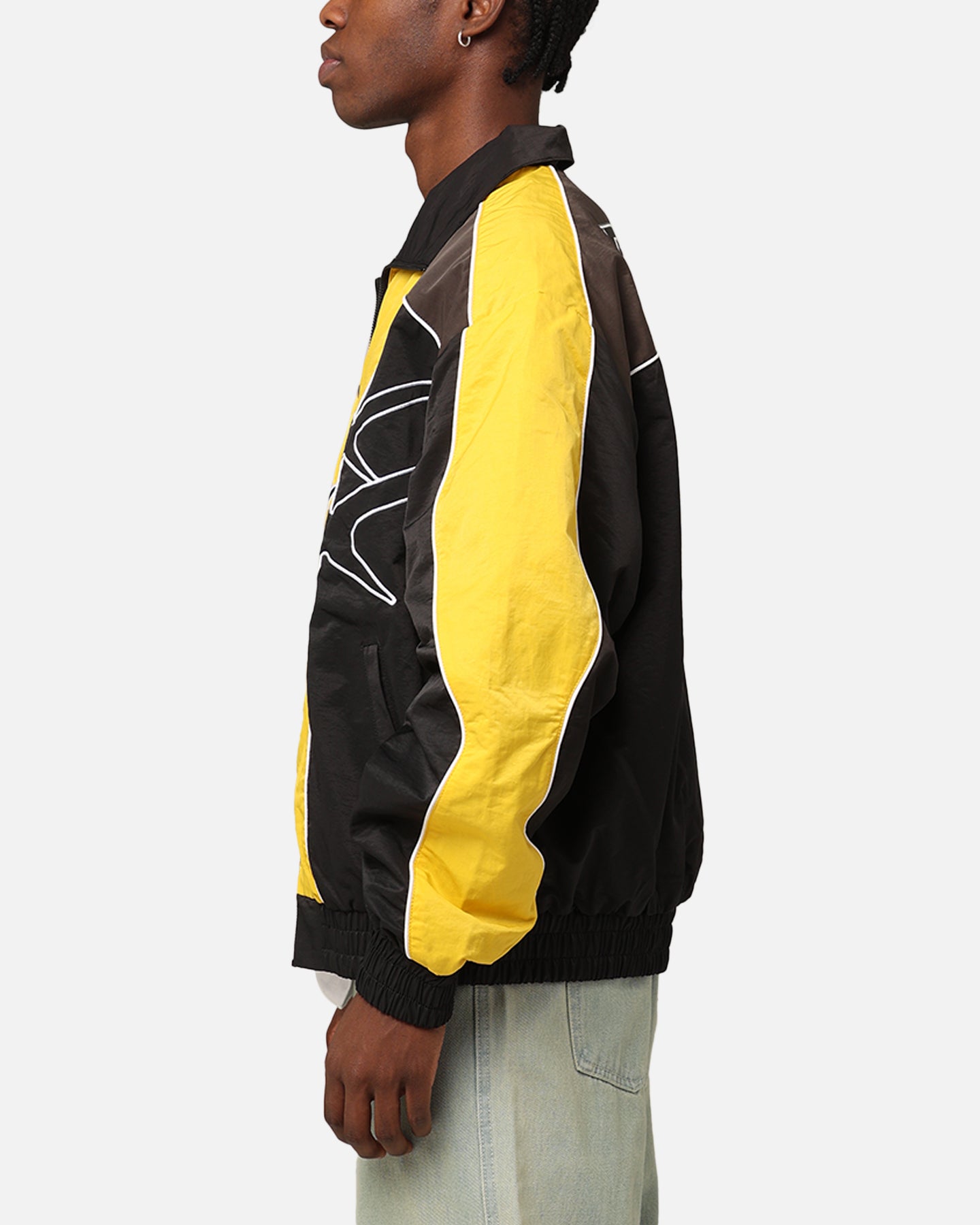 Loiter Paradise Track Jacket Black/Yellow