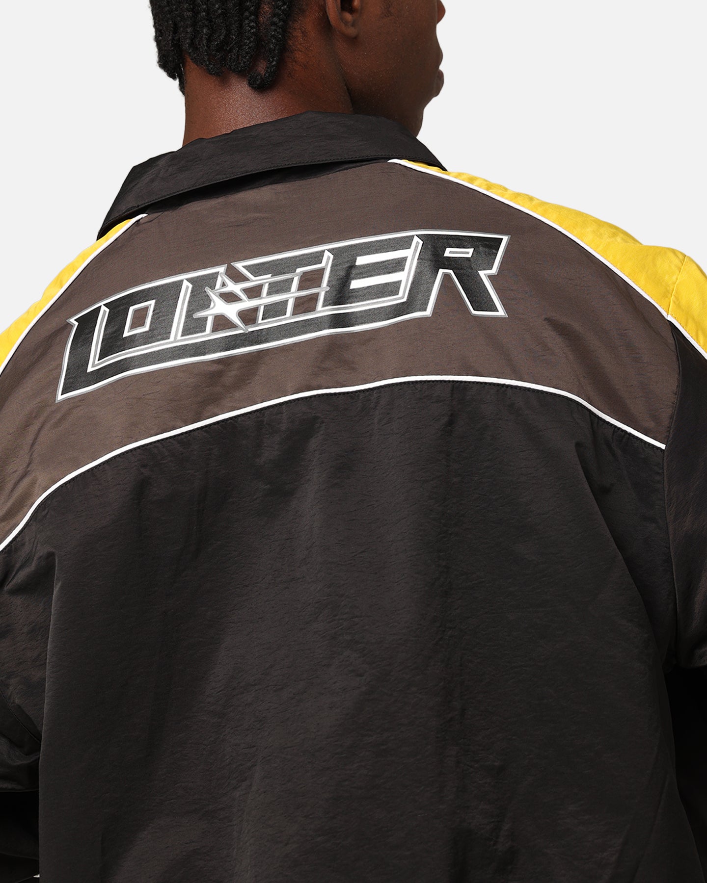 Loiter Paradise Track Jacket Black/Yellow