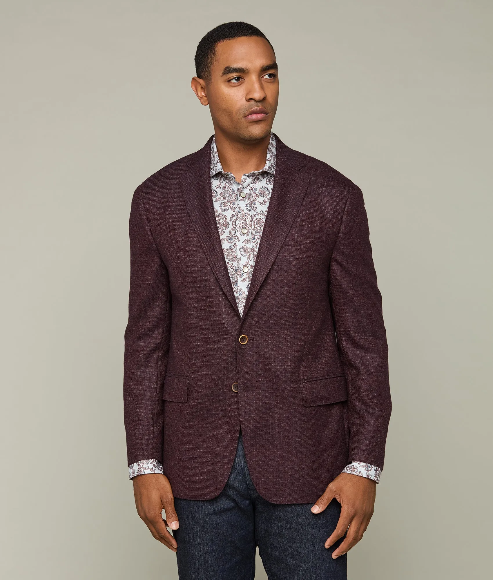 Lucchese Sport Coat :: Aubergine