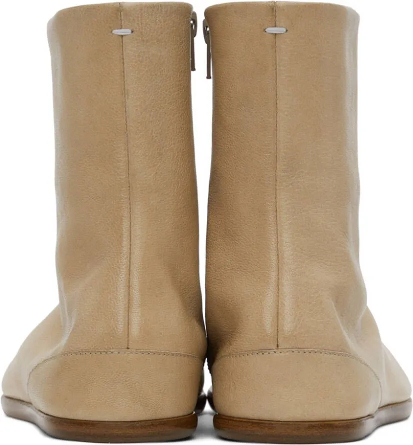 Maison Margiela Beige Tabi Boots