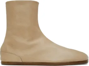 Maison Margiela Beige Tabi Boots