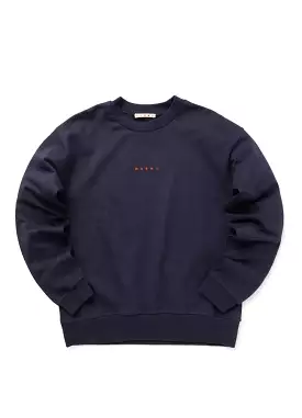 Marni Logo Organic Cotton Sweatshirt FUMU0074P9