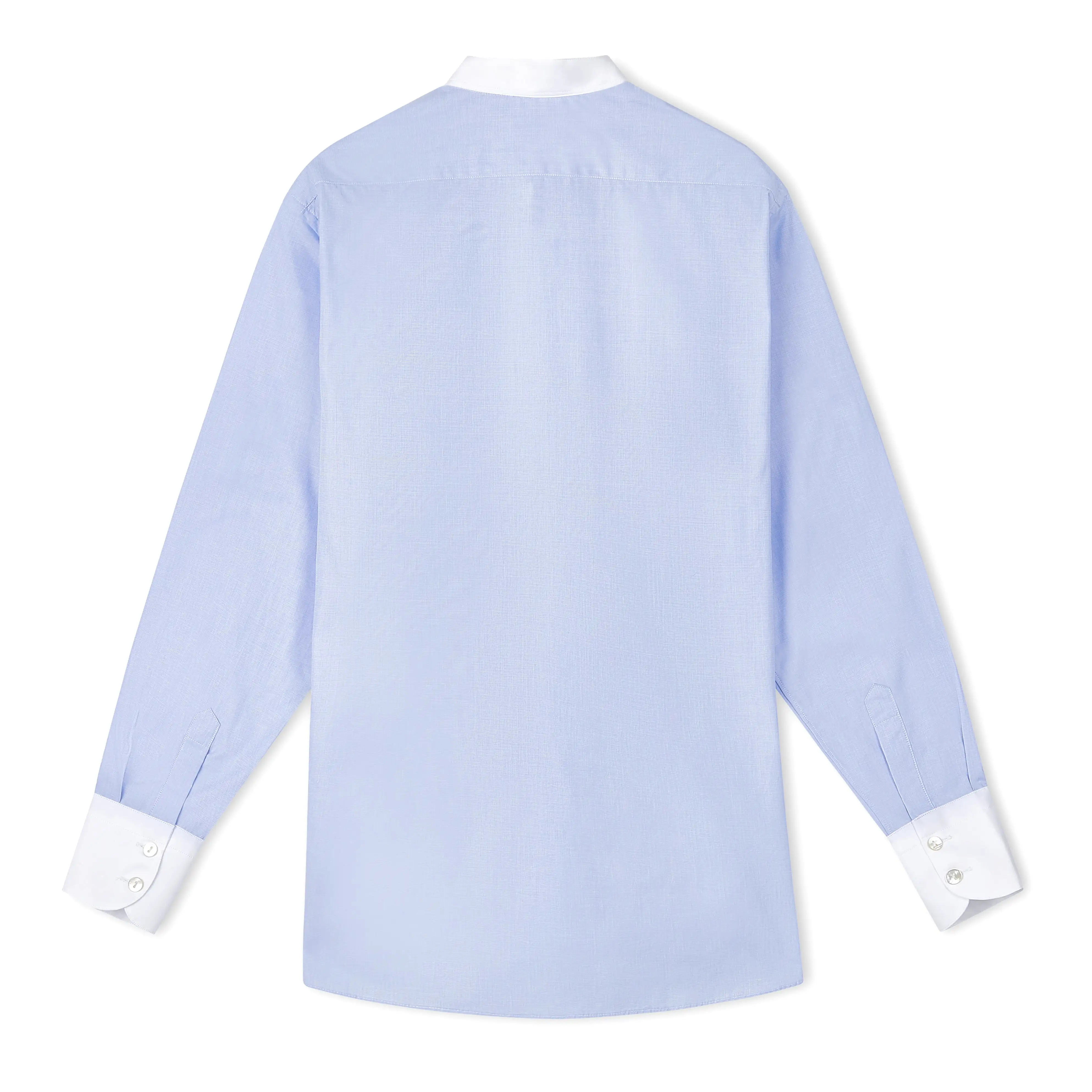 Matilde Blue Shirt With White Trim