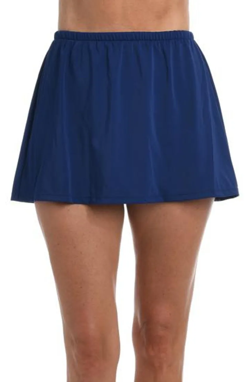 MAXINE SOLID SKIRTED PANT BOTTOM - MORE COLORS AVAILABLE