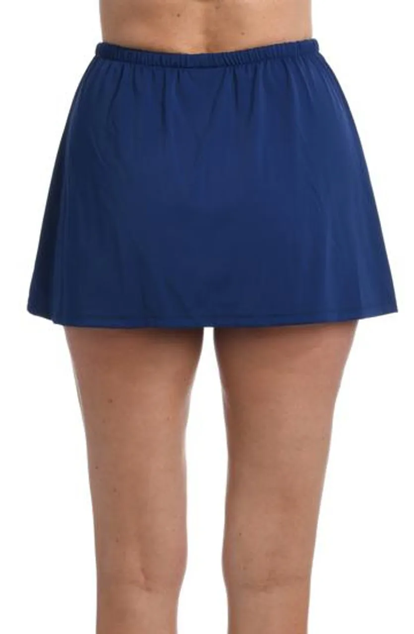 MAXINE SOLID SKIRTED PANT BOTTOM - MORE COLORS AVAILABLE