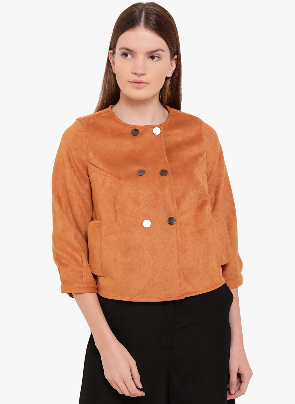 Mellow Musings Double Breasted Cape Jacket