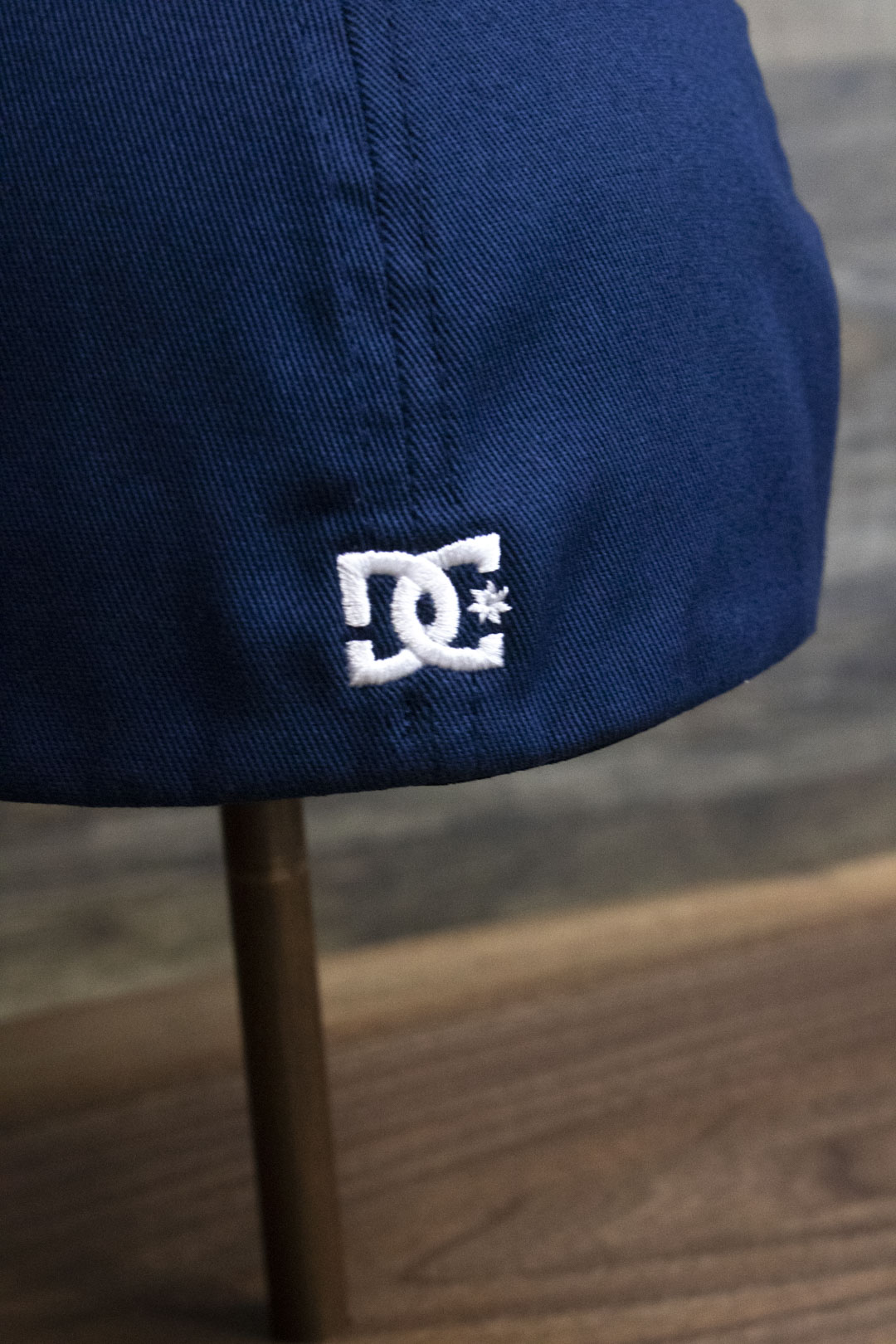 Navy Blue Skater Hat | DC Shoes Blue Bottom Navy Flexfit Cap