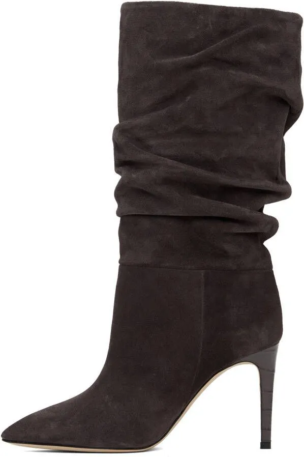 Paris Texas Brown Slouchy Boots