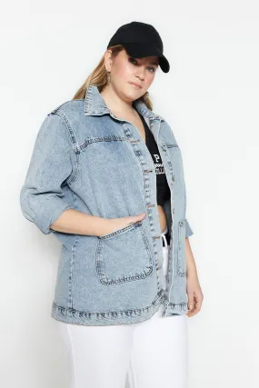 Pocket Boyfriend Denim Jacket