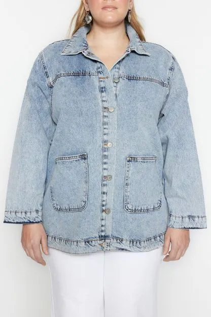 Pocket Boyfriend Denim Jacket