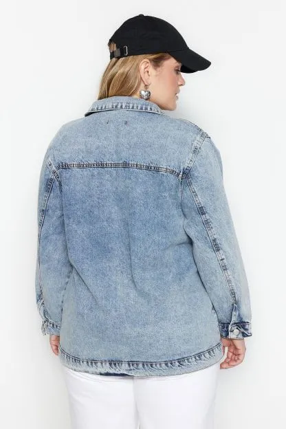 Pocket Boyfriend Denim Jacket