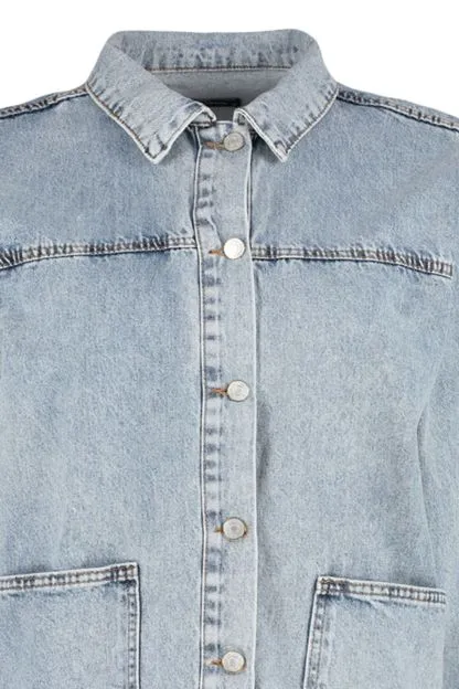 Pocket Boyfriend Denim Jacket