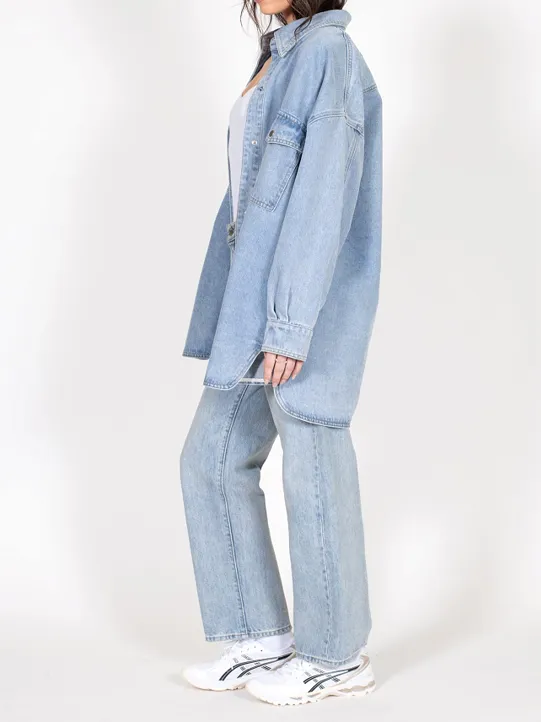 **PRESALE** BRUNETTE THE LABEL Oversized Denim Jacket / Shirt Dress