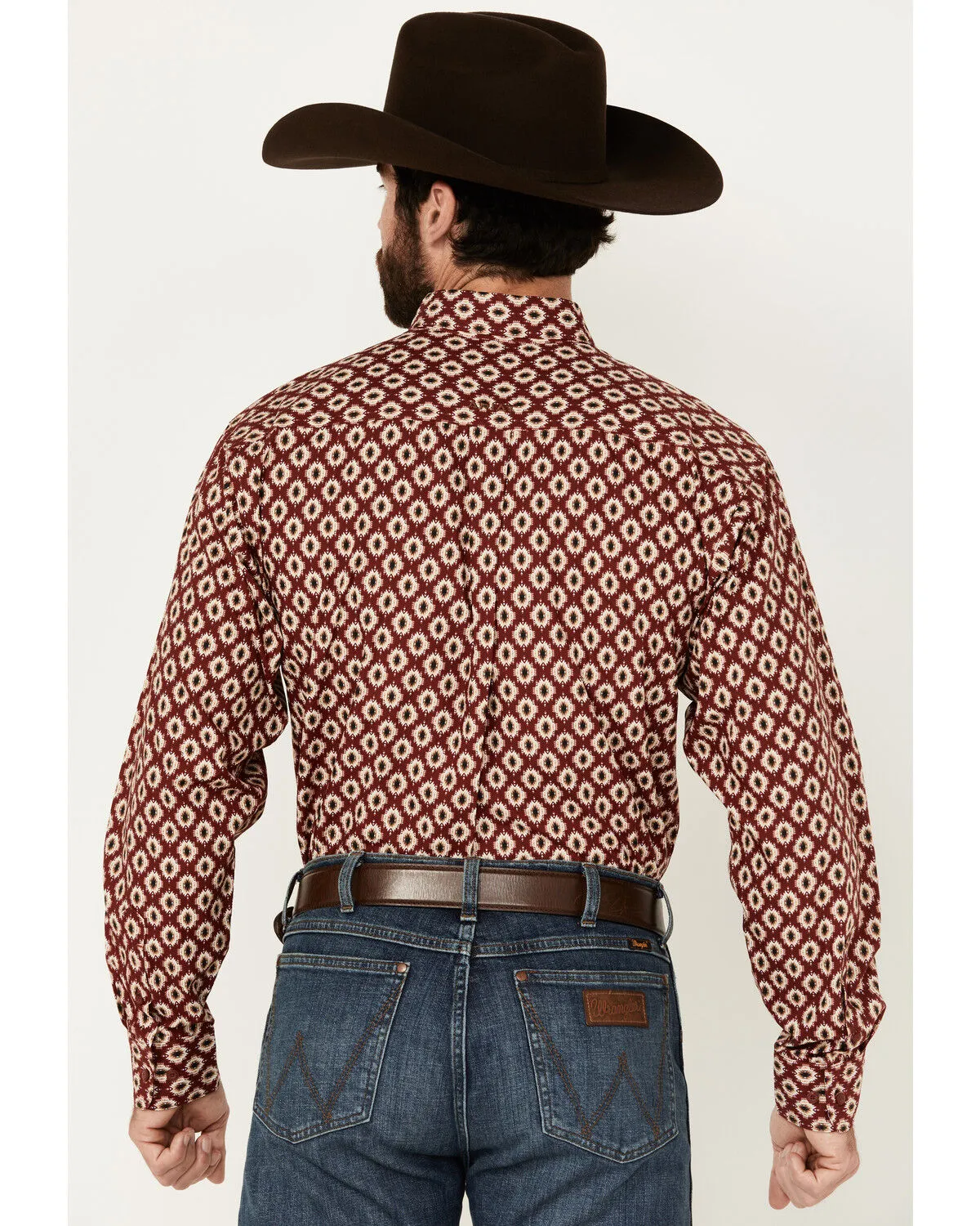 Product Name:  Ariat Men's Nevil Southwestern Print Long Sleeve Button-Down Shirt - Tall