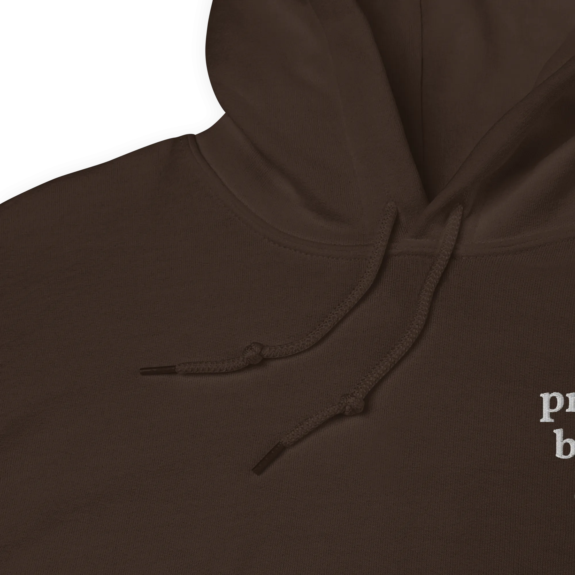 Proud Black Dad Embroidered Hoodie