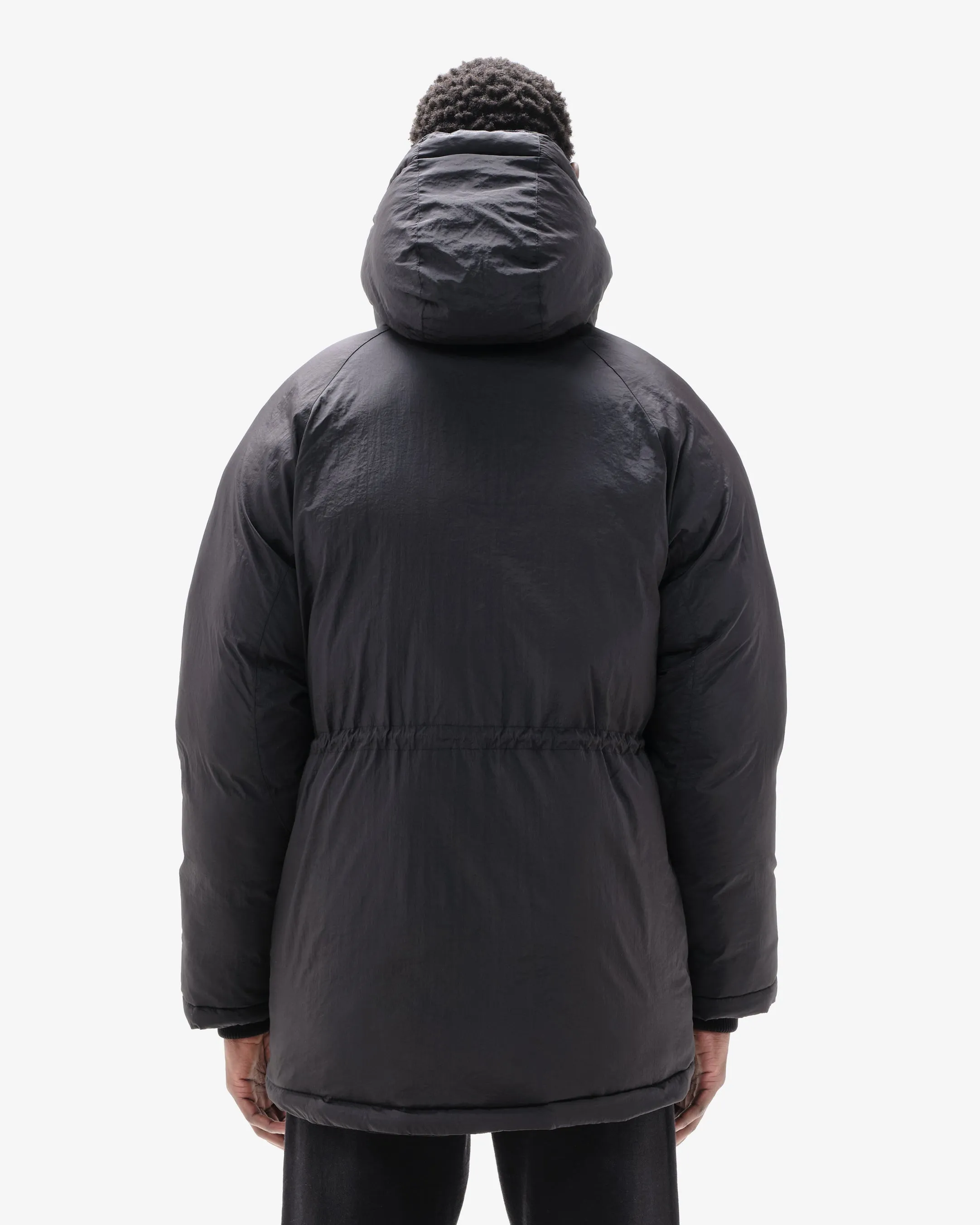 PUFFER PARKA - BLACK