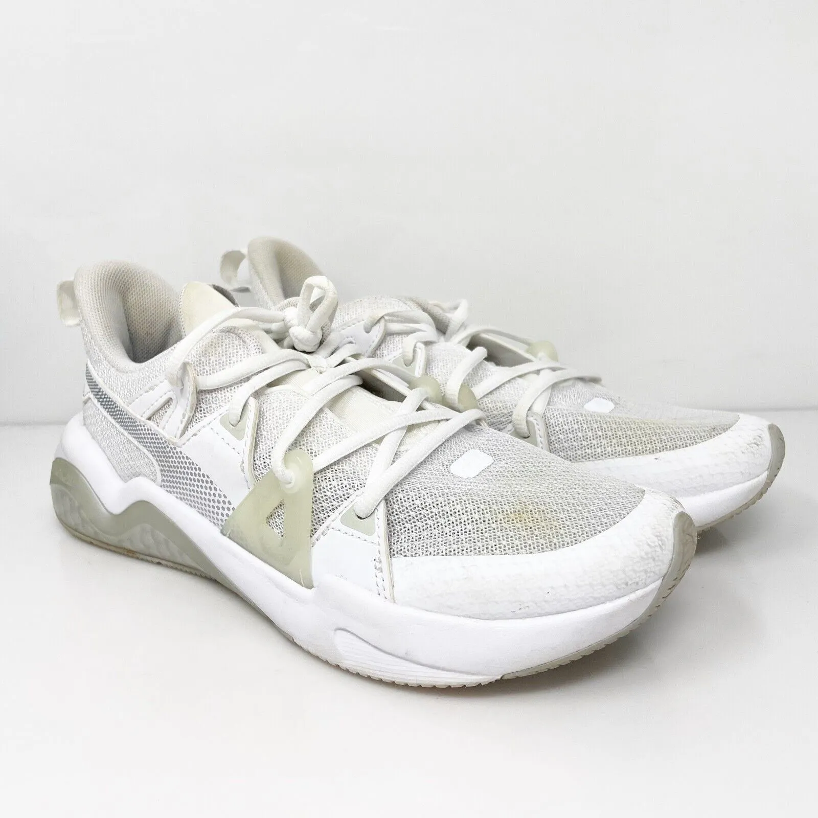 Puma Womens Cell Fraction 194362-02 White Running Shoes Sneakers Size 7