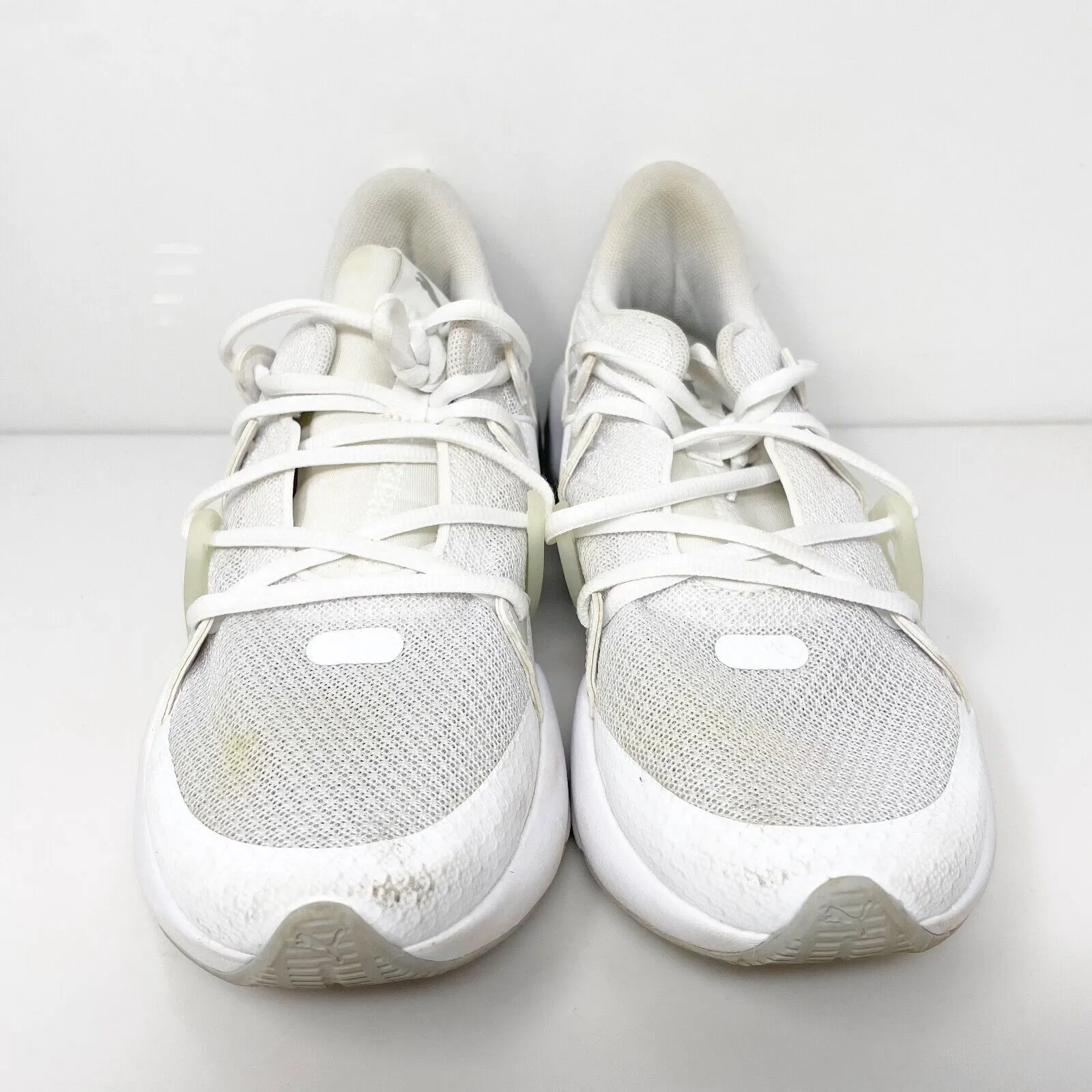 Puma Womens Cell Fraction 194362-02 White Running Shoes Sneakers Size 7