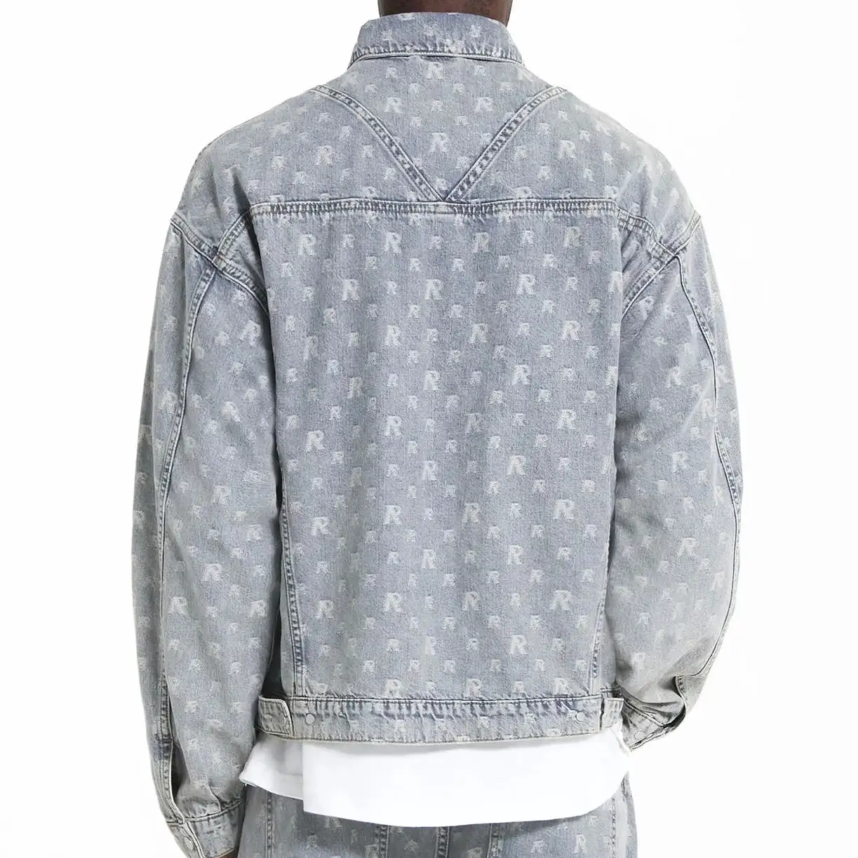 Represent R4 Monogram Denim Jacket