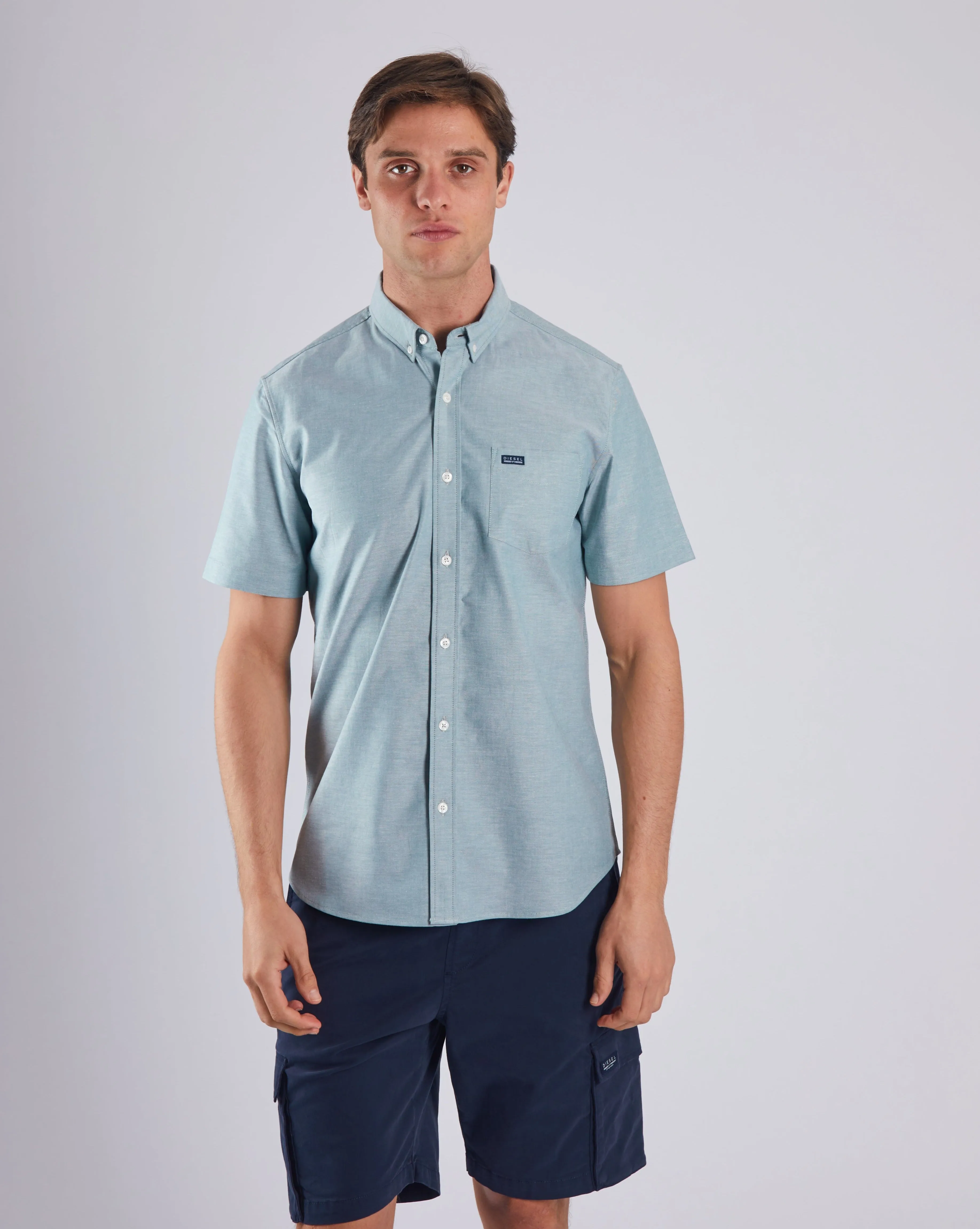 Ryan Oxford SS Shirt Dark Forest