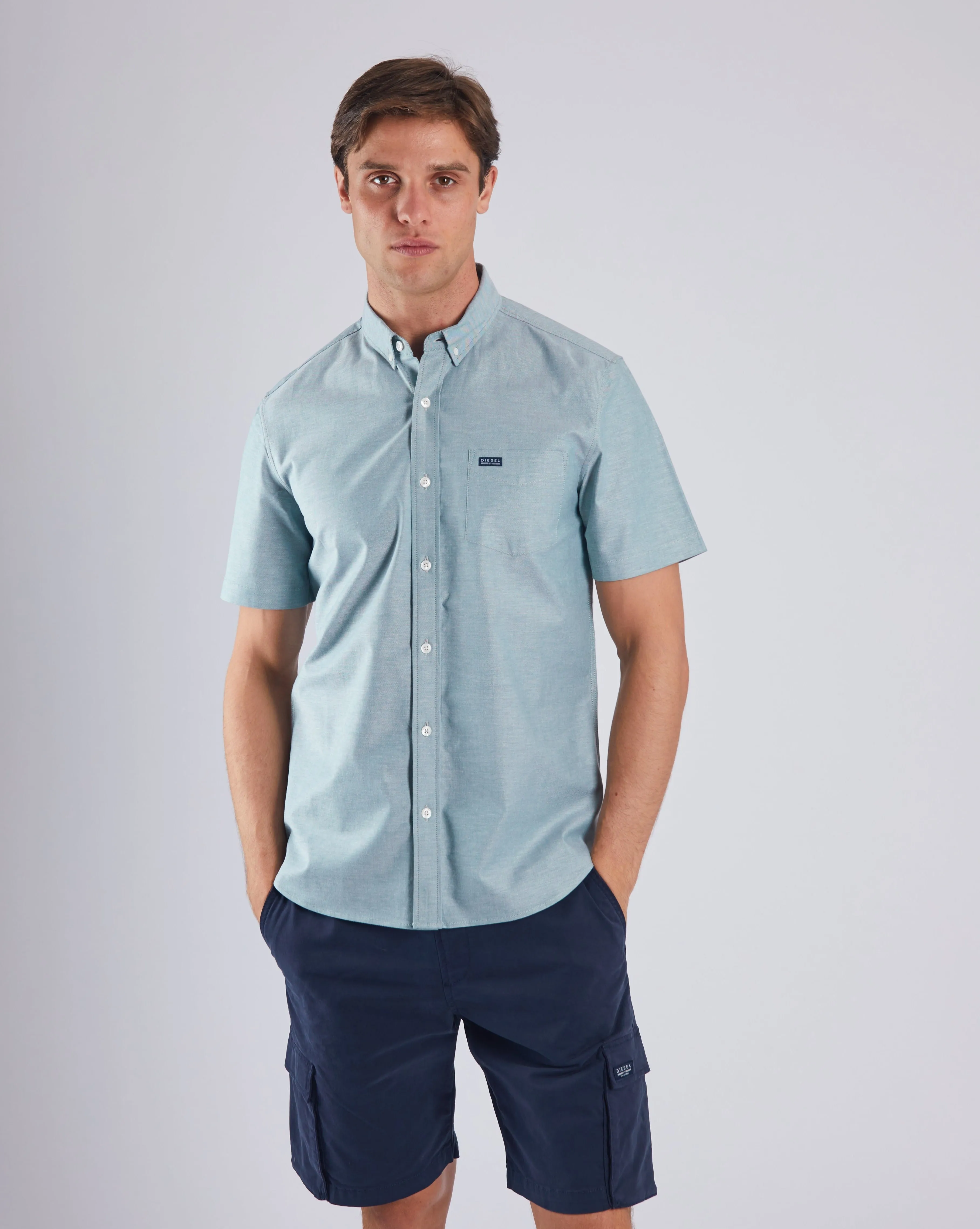 Ryan Oxford SS Shirt Dark Forest