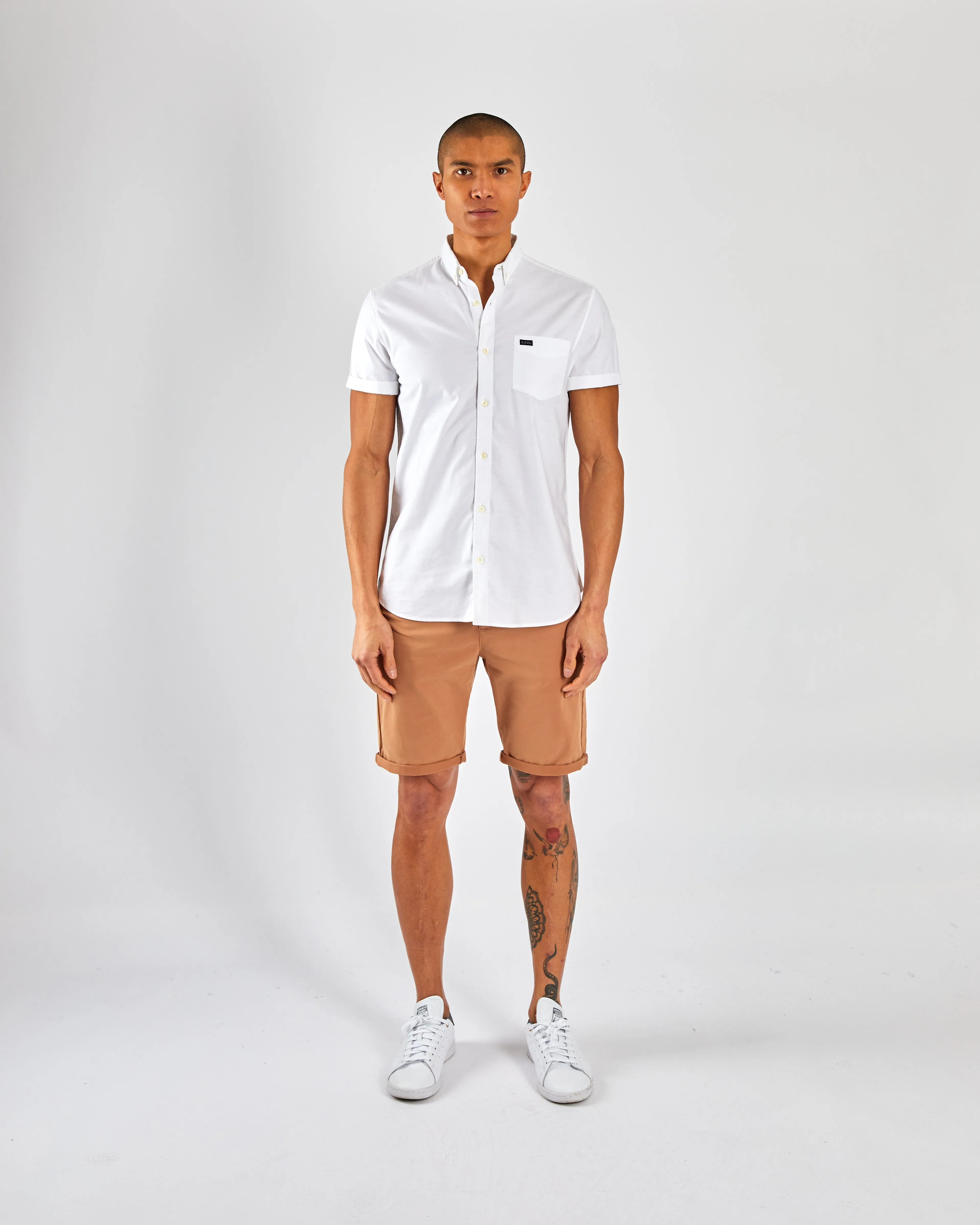 Ryan Oxford SS Shirt Optic White