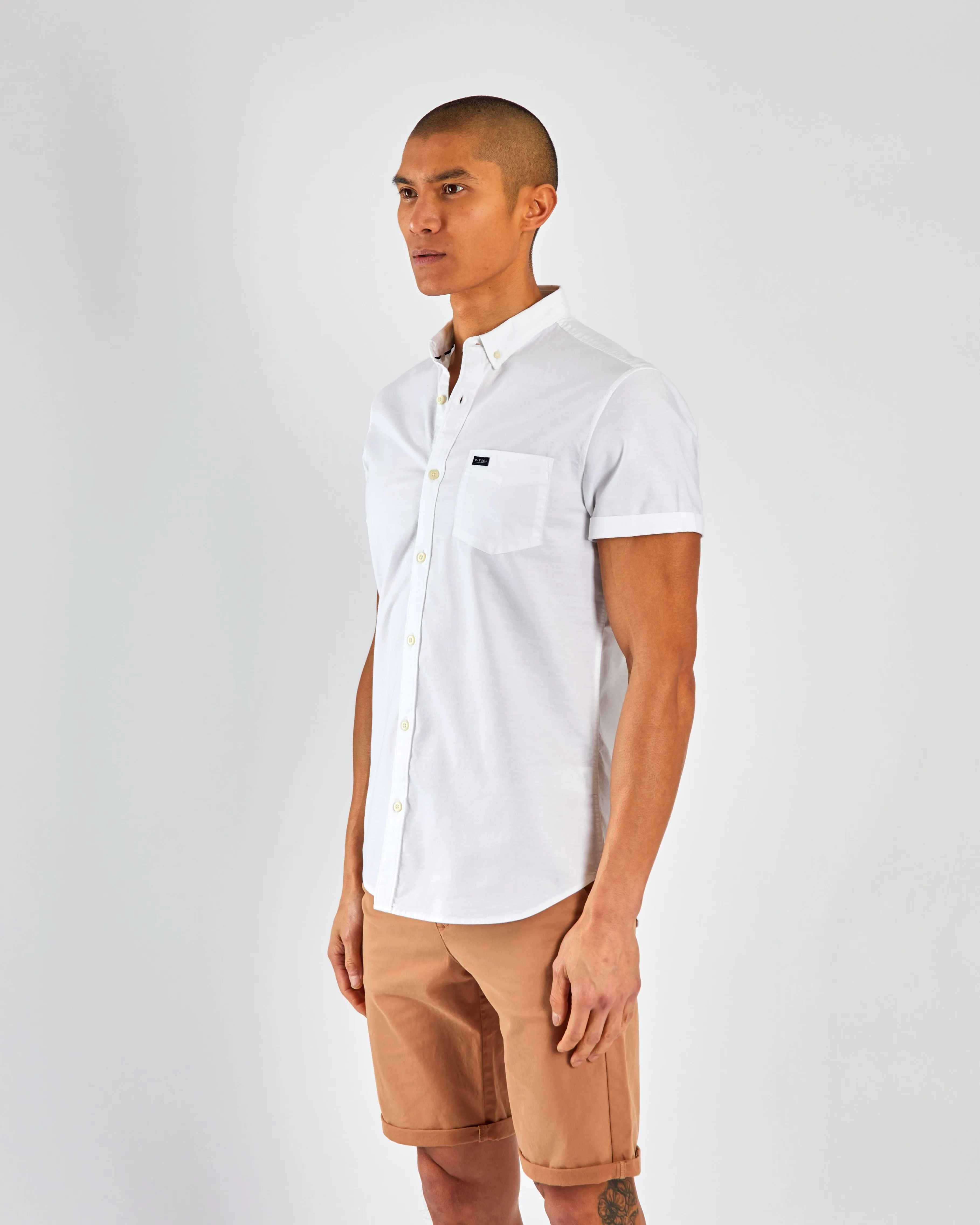 Ryan Oxford SS Shirt Optic White