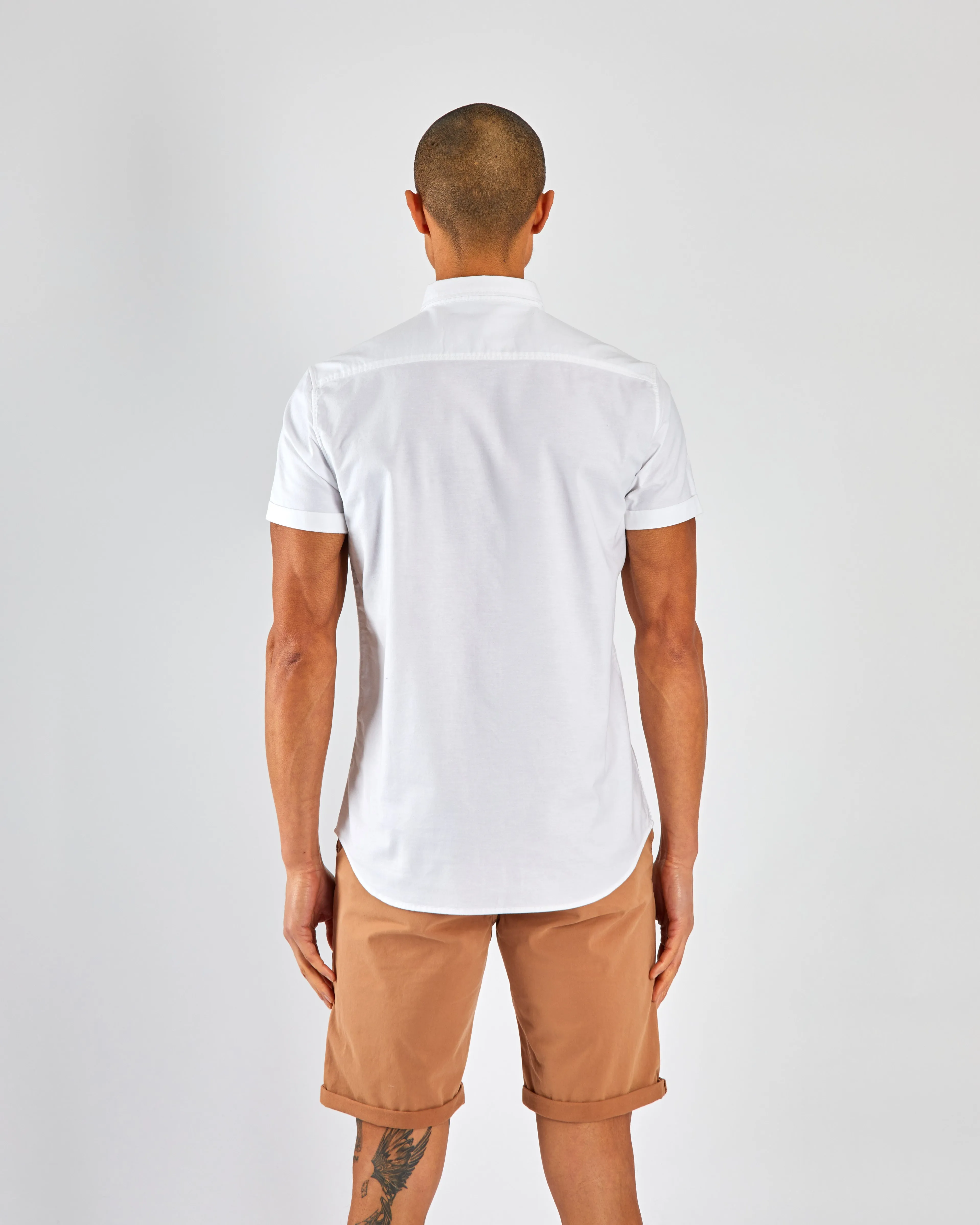 Ryan Oxford SS Shirt Optic White