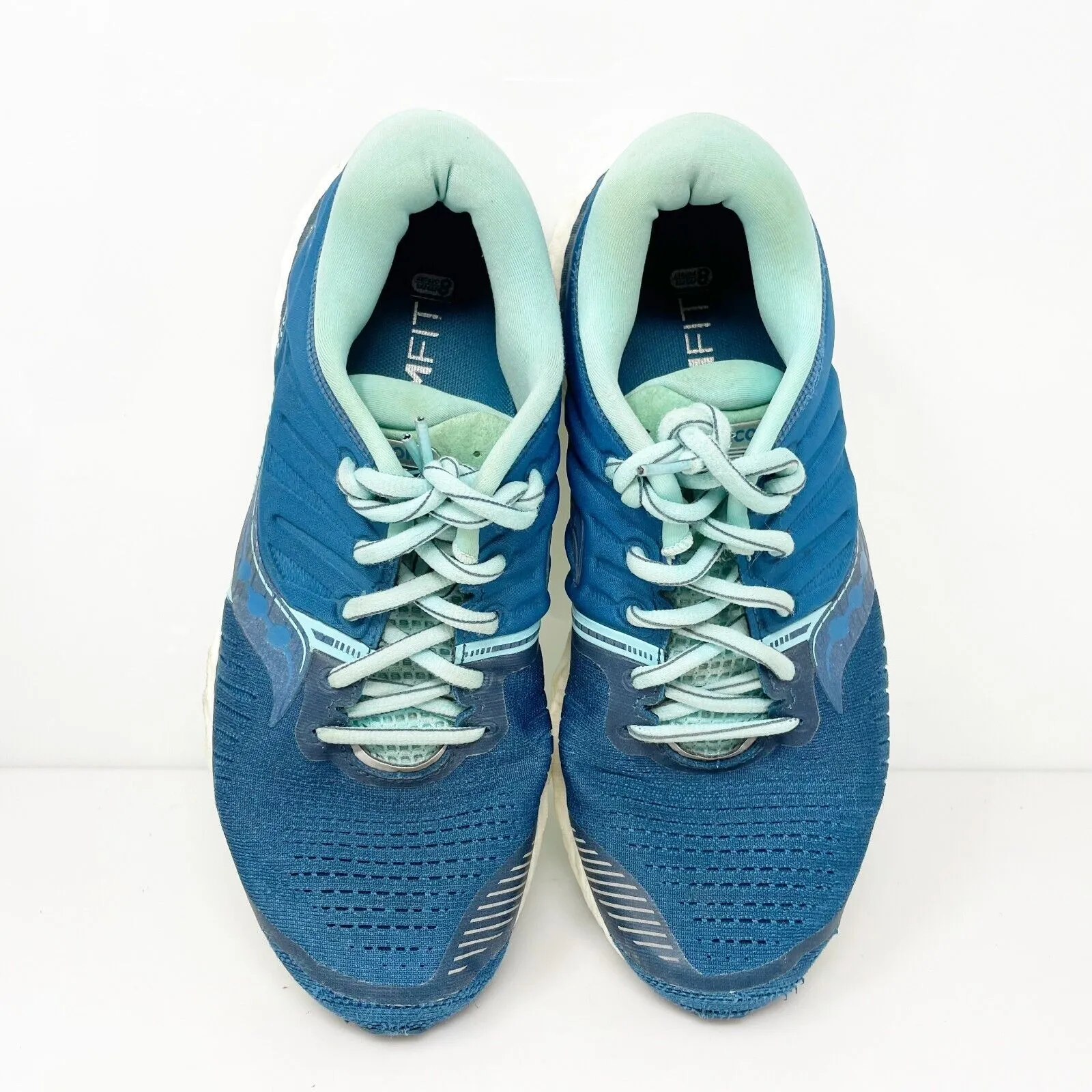 Saucony Womens Hurricane 22 S10544-25 Blue Running Shoes Sneakers Size 7.5