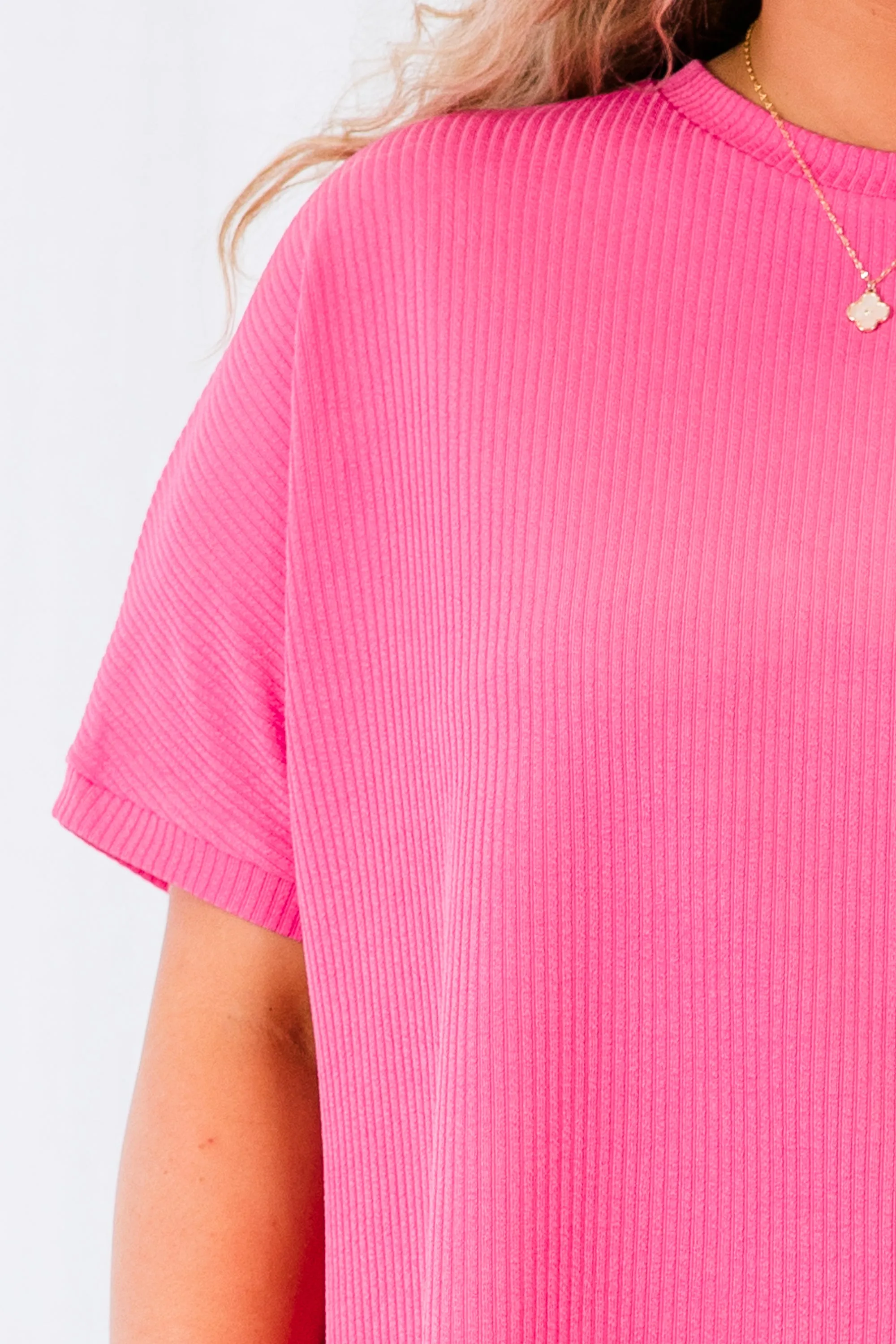 Simple As Can Be Top, Pink