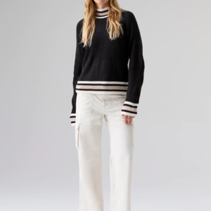 Sporty Stripe Sweater